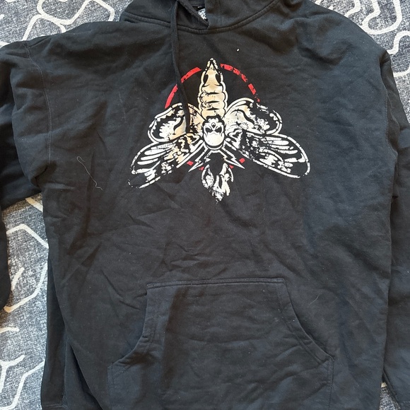 Bray Wyatt WWE Hoodie 2XL Firefly The Fiend - Picture 1 of 2